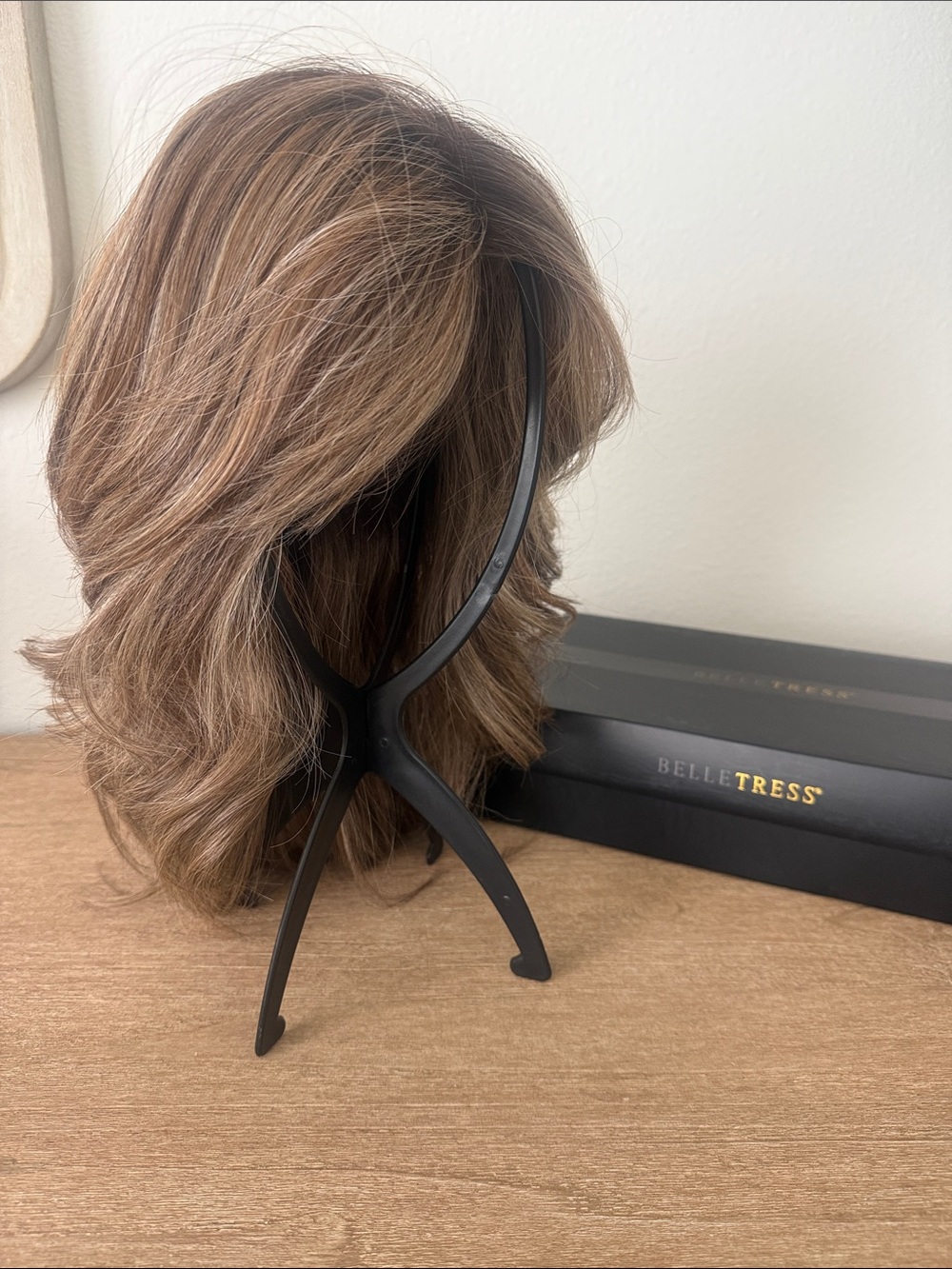 Belle Tress wig- Campbell in Brown Sugar Cookie-R